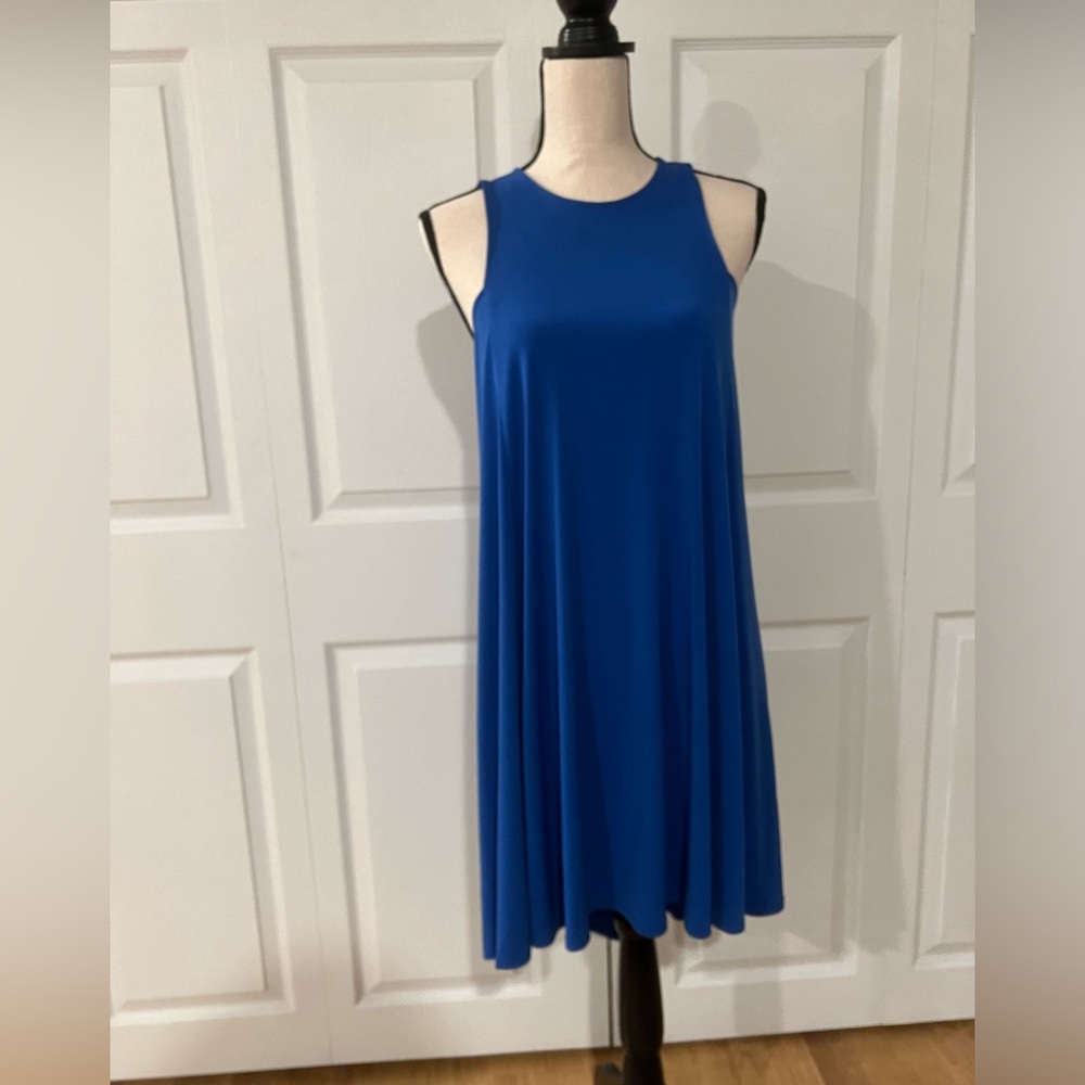NWT Express Blue High-Low Mini Dress